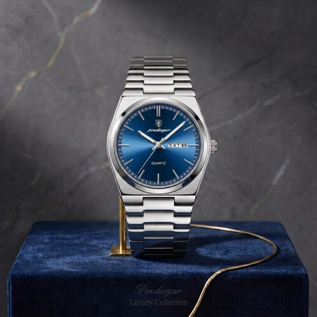 Reloj Poedagar Executive - Plata
