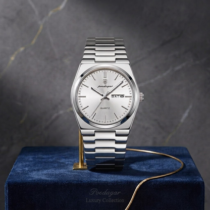Reloj Poedagar Executive - Plata